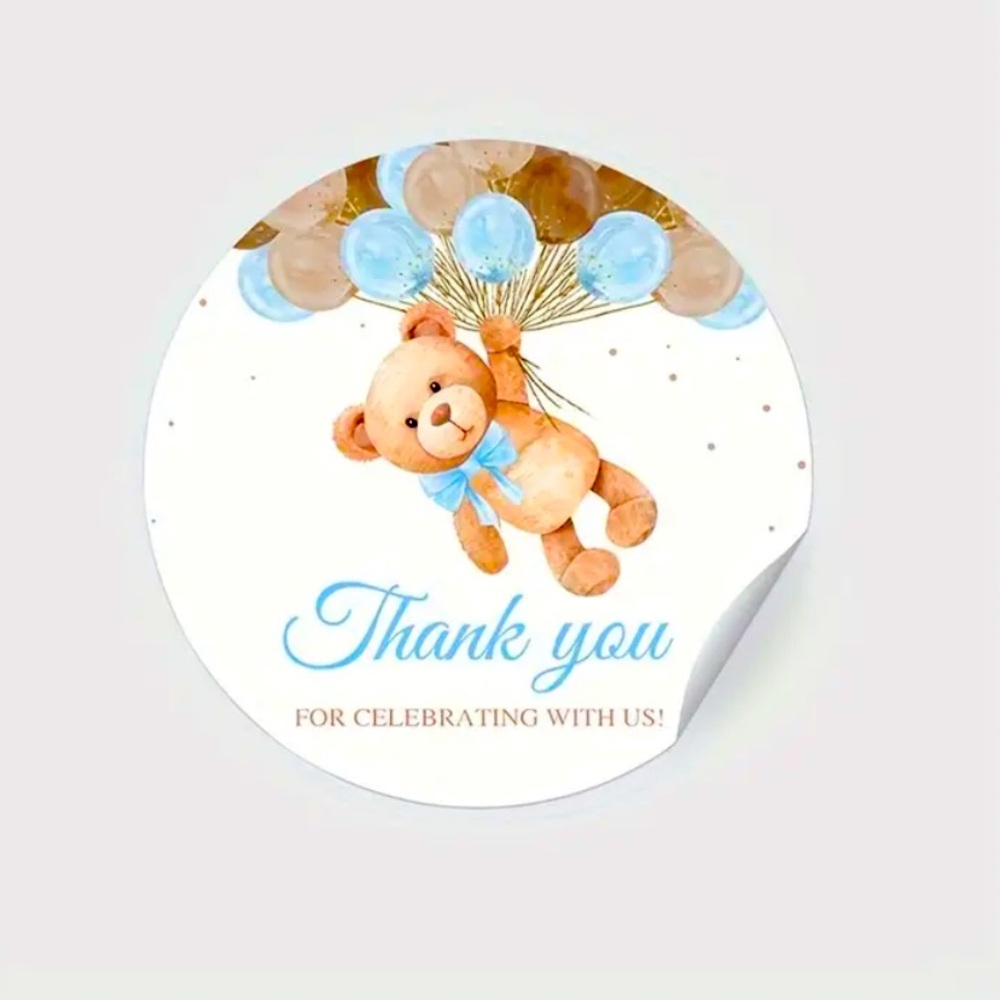 NEW 48PC THANK YOU STICKER